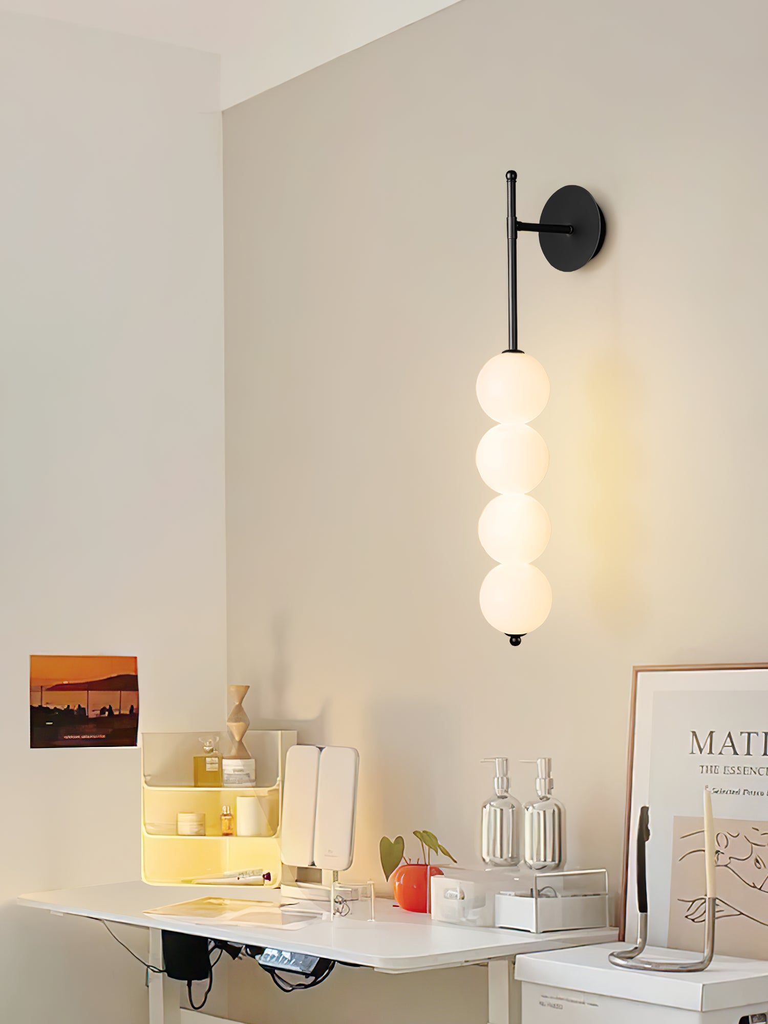 Candied Haws Wall Lamp - Decorative Chinese Hawthorn Candy Light for Bedroom, Living Room, and Nursery Decor