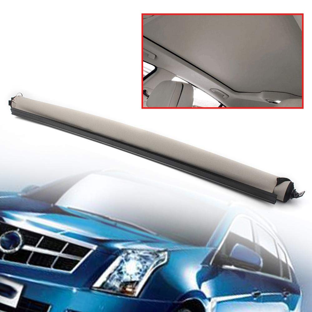 Premium Car Windshield Sun Shade for Cadillac SRX 2010-2016 | UV Protection & Heat Blocking | Foldable Sunshade for Overnight Camping & Outdoor Travel | Gray