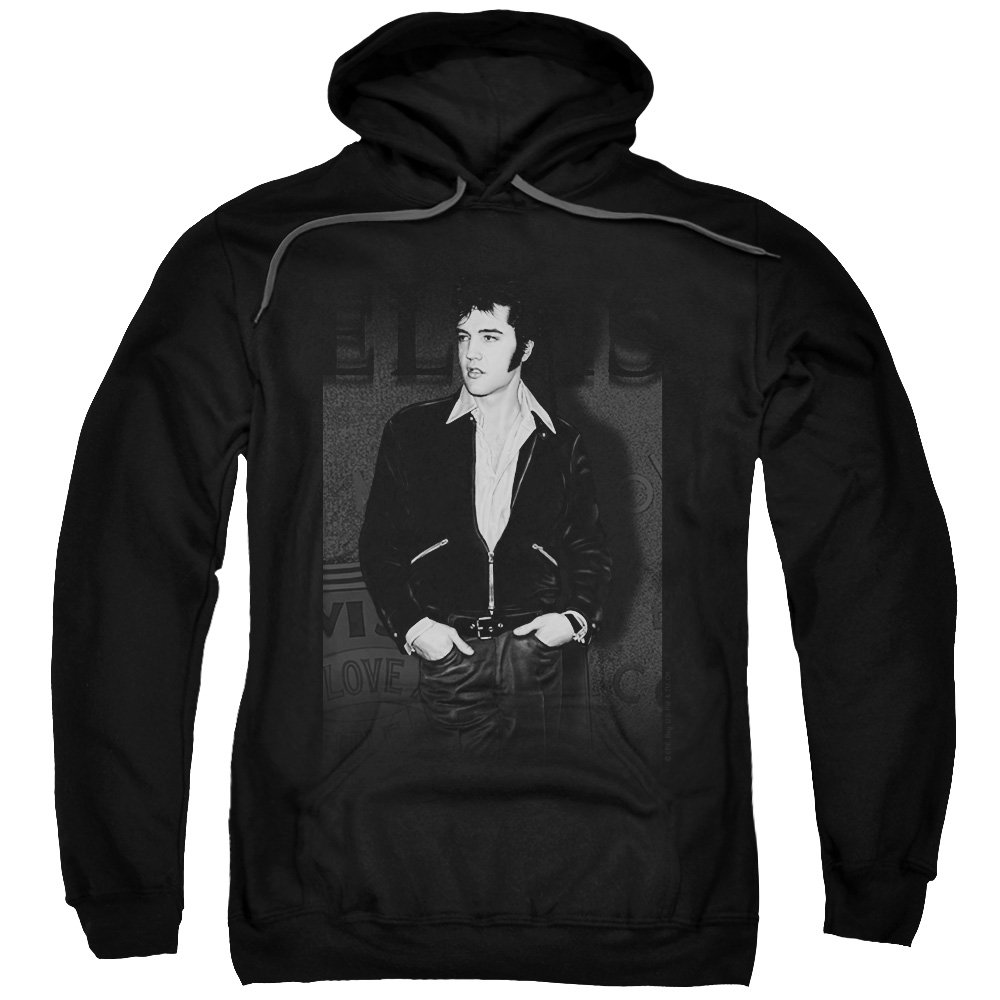 Elvis Presley Black Hoodie - Vintage Music Icon Sweatshirt for Men & Women | Perfect for Concerts, Fan Gatherings & Casual Wear