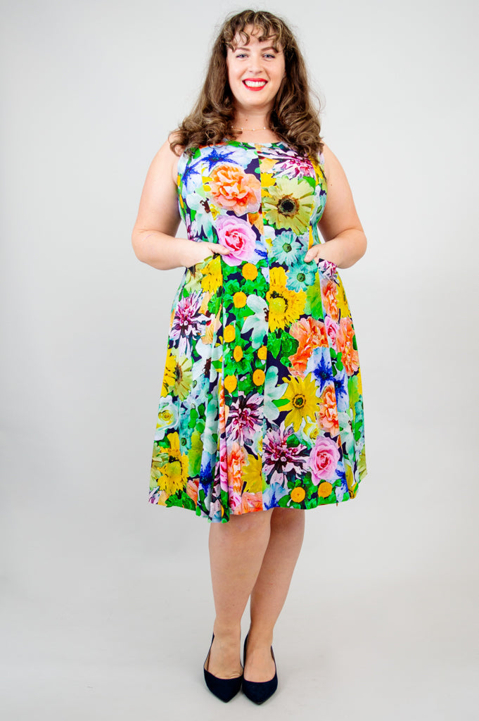 Avery Dress - Disco Style Linen Bamboo Blend for Women | Perfect for Parties, Nightlife & Special Occasions