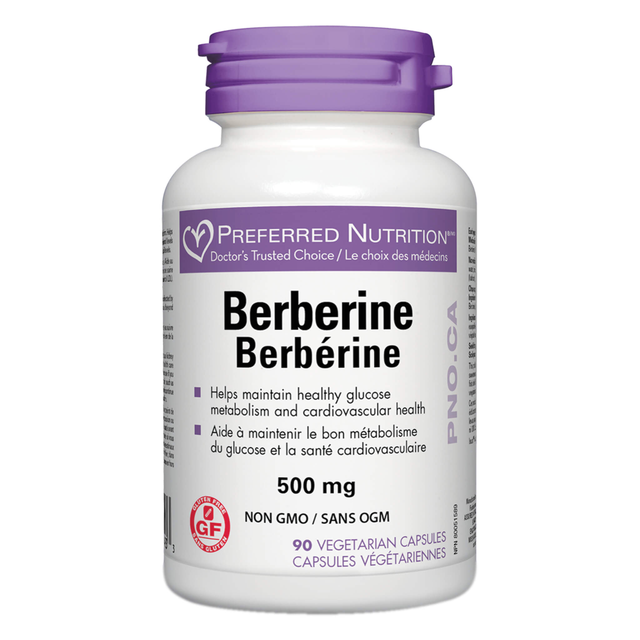 Premium Berberine 500mg Supplement | Natural Blood Sugar Support & Digestive Health | Vegan, Non-GMO | Ideal for Daily Wellness & Metabolic Balance