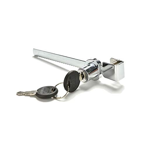 Sturdy Sliding Glass Door Lock with Keys for Reptile Terrarium & Display Cabinet - Secure Your Pet Enclosure or Showcase Case