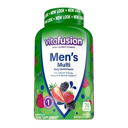 Men's Gummy Vitamins - Multivitamin Supplement for Adults & Kids (Family Bundle) - Supports Immune Health, Energy & Daily Nutrition - Perfect for Busy Families & On-the-Go Lifestyles