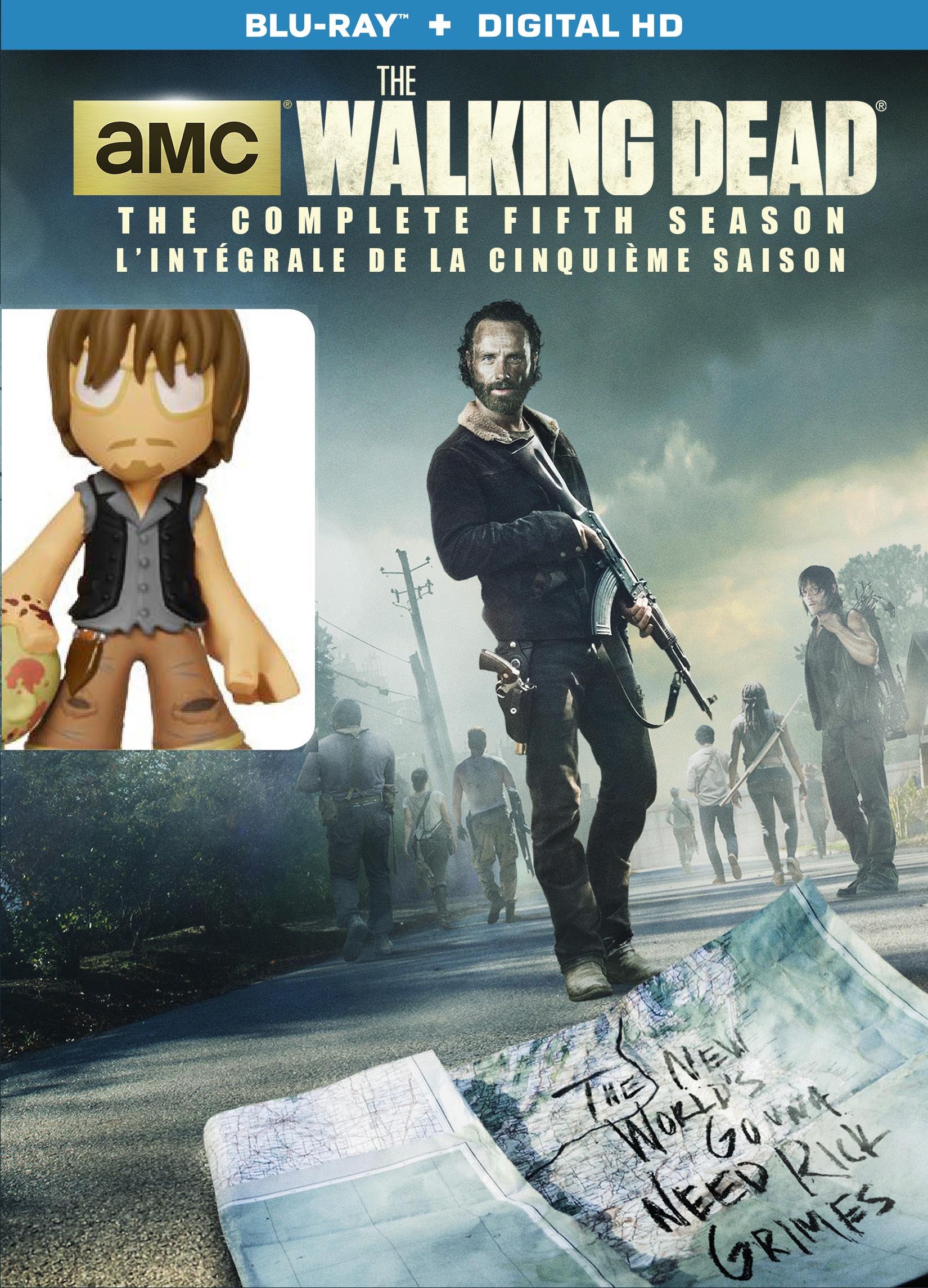 The Walking Dead Season 5 DVD - Complete Box Set with Bonus Features | Zombie Apocalypse TV Series | Perfect for Horror Fans & Collectors | Great for Movie Nights & Halloween Parties