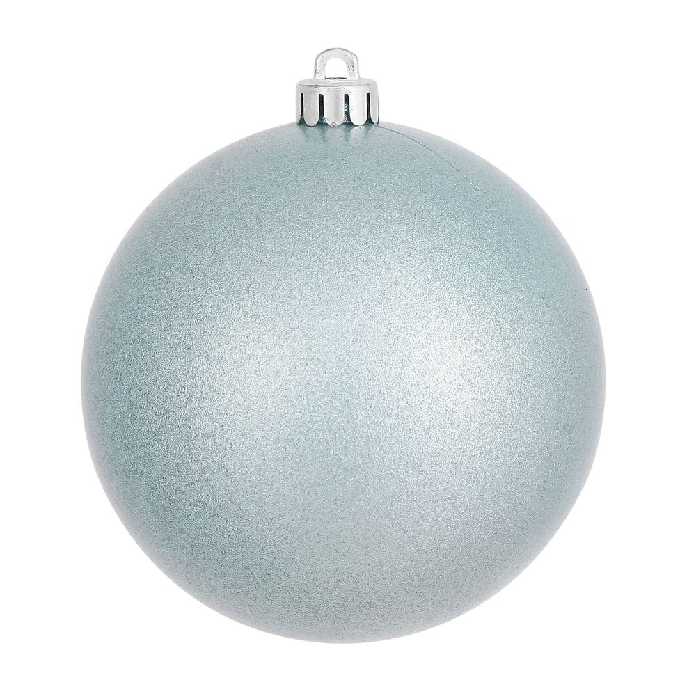Vickerman 10-Inch Baby Blue Candy Ball Christmas Tree Ornament - Perfect for Holiday Decor, Party Favors, and Festive Home Decorations