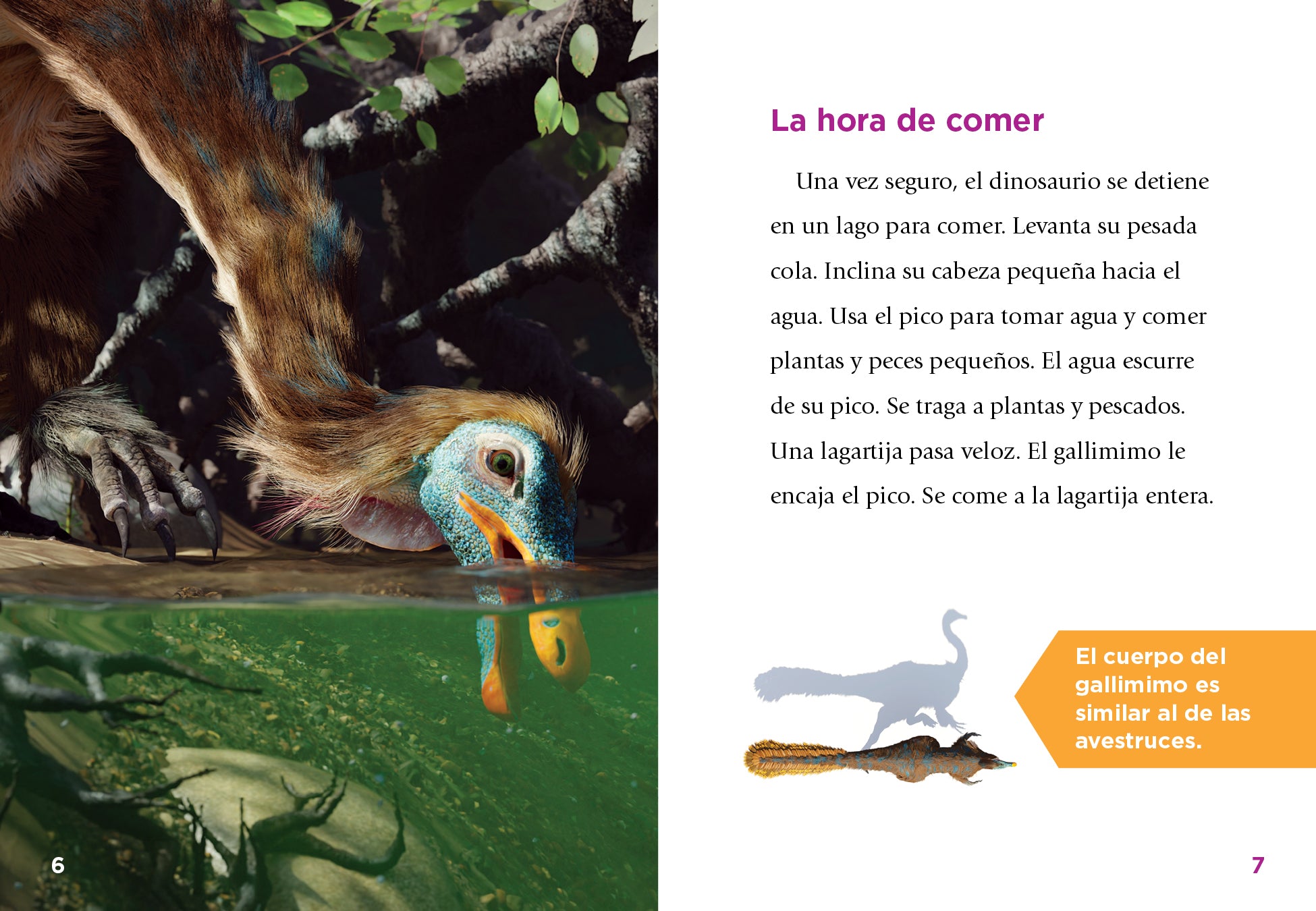 El Gallimimo 9781644666401 - Spanish Children's Book for Kids Learning & Bedtime Stories - Perfect for Home, School & Gifts