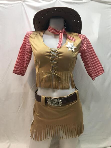 Authentic Cowboy Halloween Pirate Costume for Adults - Western Outfit for Cosplay, Parties & Themed Events