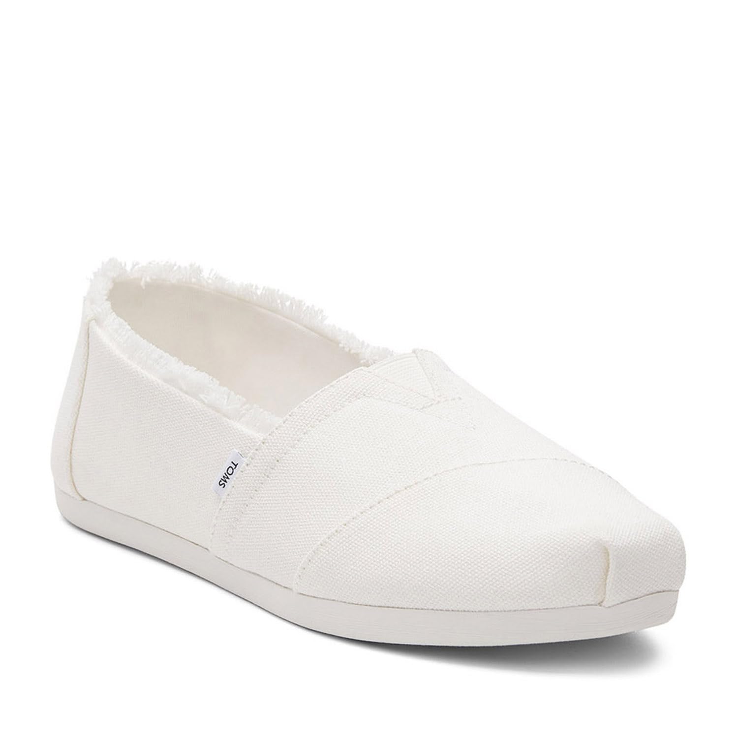 TOMS Women's Classic Canvas Espadrille Flats - Comfortable Slip-On Shoes for Casual Wear, Summer Outfits & Beach Vacations