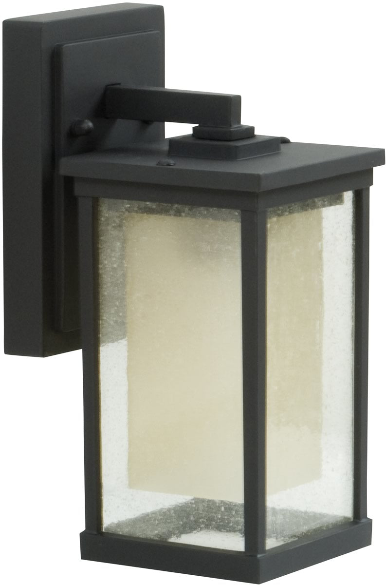 11H Riviera 1 Light Outdoor Wall Sconce in Oiled Bronze Finish - Perfect for Porch, Patio, and Garden Lighting