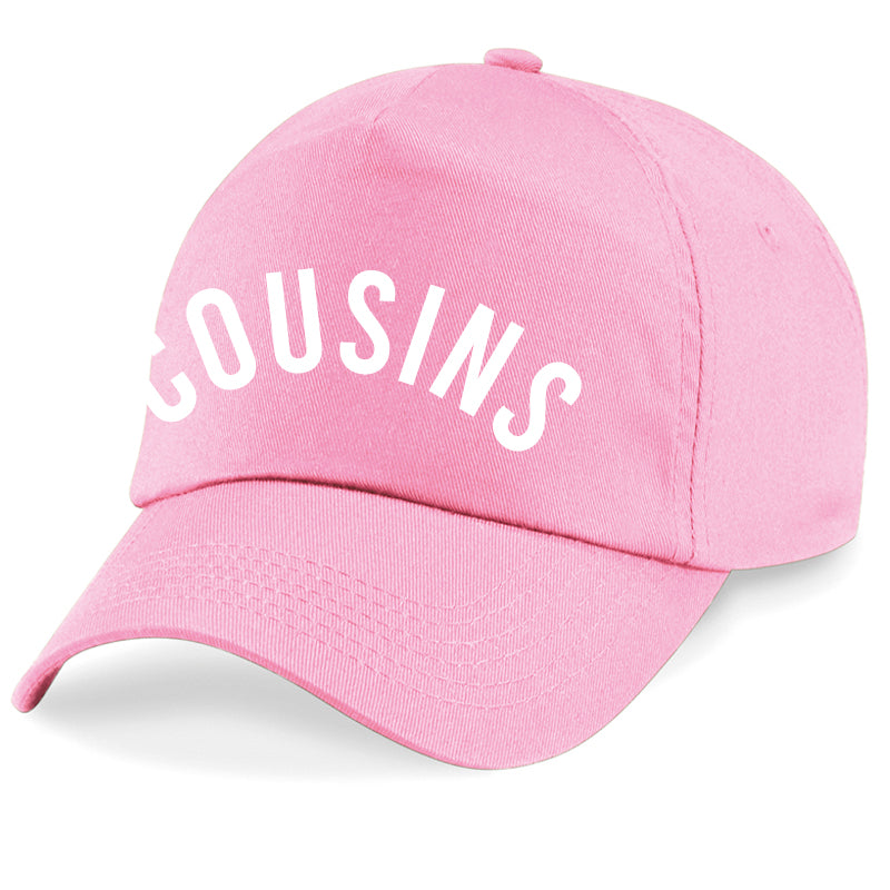 Kids Baseball Cap - Cousins Block Adjustable Cotton Hat for Boys & Girls - Perfect for Outdoor Play, Sports, and Sun Protection