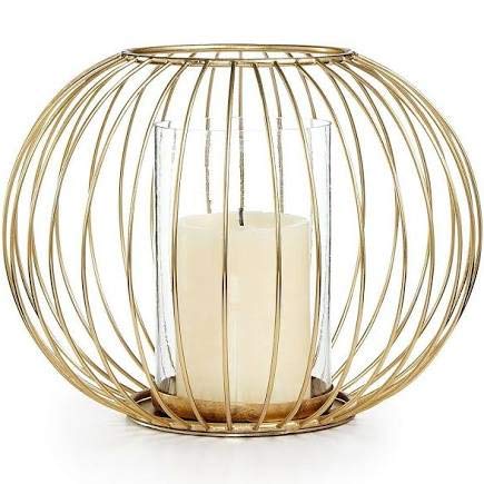 Round Caged Lantern - Vintage Style Hanging Light for Indoor & Outdoor Decor | Perfect for Patio, Garden, Porch, and Living Room