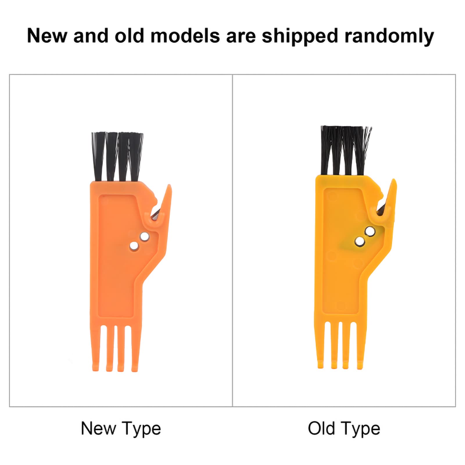 ABS Cleaning Brush for Vacuum Cleaner & Robot Sweeper - Compatible with Handheld Vacuums - Yellow Dust Brush - Perfect for Hard Floors, Carpets & Pet Hair Removal