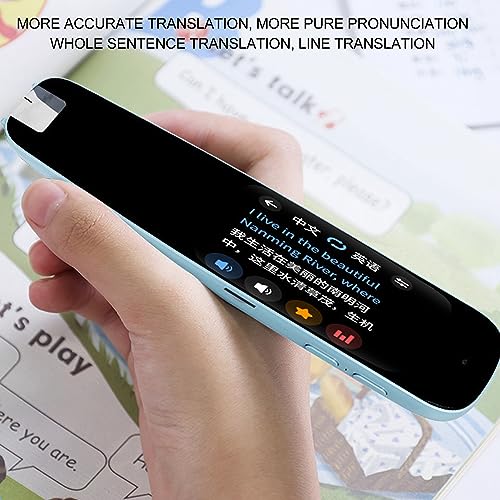 Smart Scanner Pen with Instant Language Translator & Electronic Dictionary - Learn English Fast, Built-in Battery for Portable Use - Perfect for Students, Travelers & Business Professionals