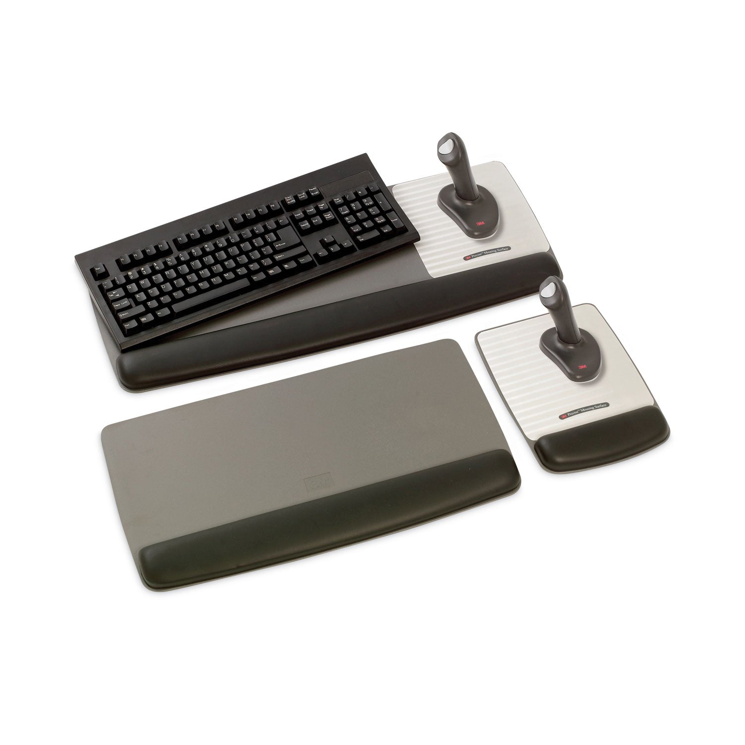 3M™ Antimicrobial Gel Keyboard Wrist Rest - Ergonomic Support for Typing & Gaming (19.6
