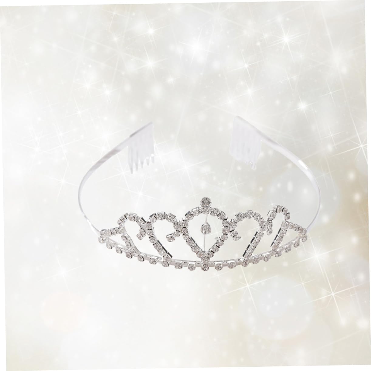 Beavorty 3-Piece Hair Accessories Set for Girls & Women - Rhinestone Hair Jewels, Tiara, Headband & Child Crown - Perfect for Weddings, Parties, Prom & Special Occasions