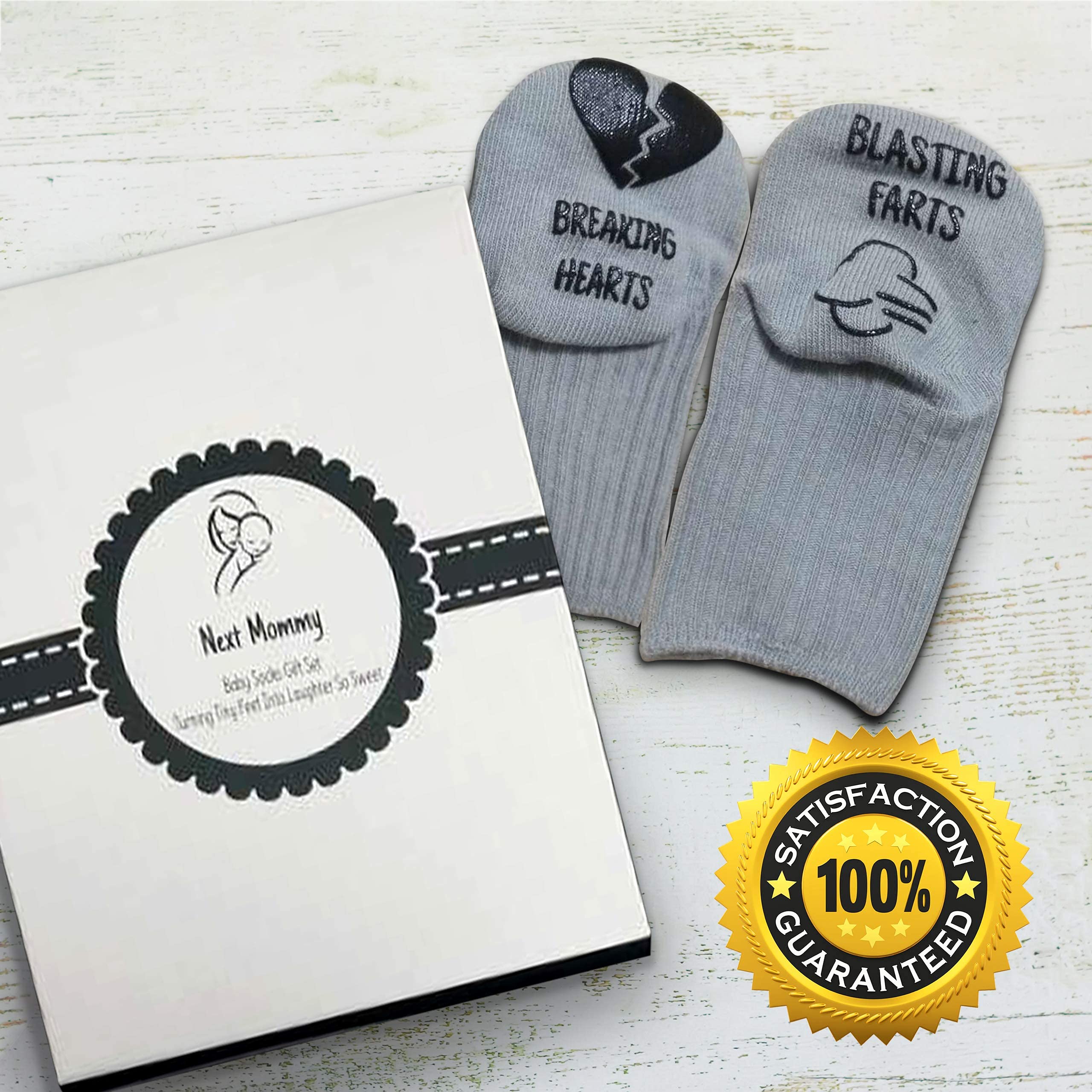 Baby Socks Gift Set for Boys & Girls - 6 Adorable Gender Neutral Designs | Perfect Baby Shower & Registry Gift | Soft Newborn Socks 0-12 Months | Ideal for Photography, First Outfits & Special Occasions
