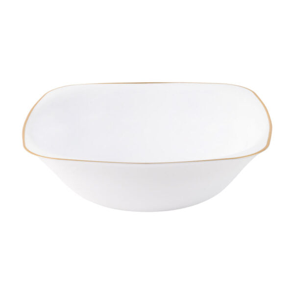 7 Inch Square 16oz Plastic Soup Bowls - 10 Pack BPA-Free Reusable Microwave & Dishwasher Safe Bowls for Soup, Salad, Cereal, Noodles - Eco-Friendly Durable Dinnerware for Home, Restaurant & Catering