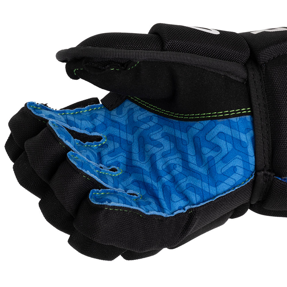 Bauer X 2024 Youth Ice Hockey Gloves - Protective Hockey Gear for Kids - Perfect for Youth Hockey Games & Practice Sessions