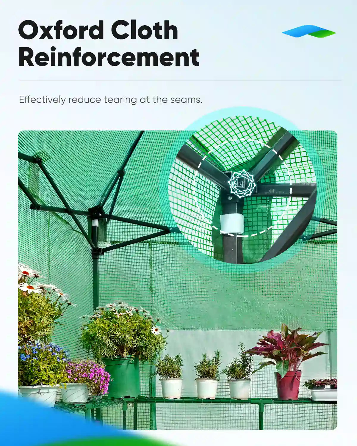 Pop Up Portable Walk in Greenhouse - Easy Setup Indoor Outdoor Garden Greenhouse for Plants, Flowers & Vegetables - Perfect for Patio, Backyard & Balcony Gardening