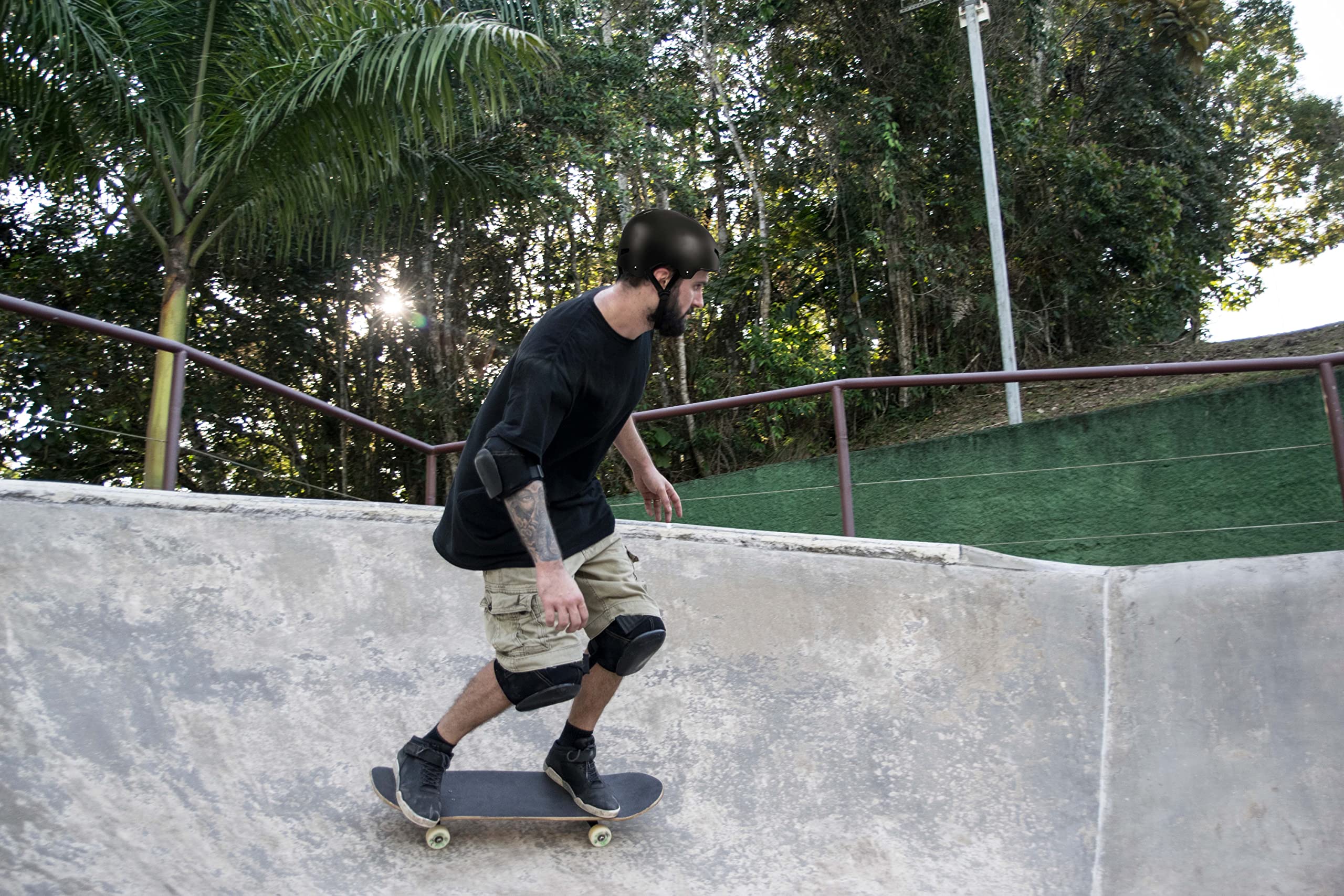 CPSC Certified Skateboard & Bike Helmet - Multi-Sport Safety Helmet for Youth, Men & Women | Perfect for Skateboarding, BMX, Cycling & Scooter Riding