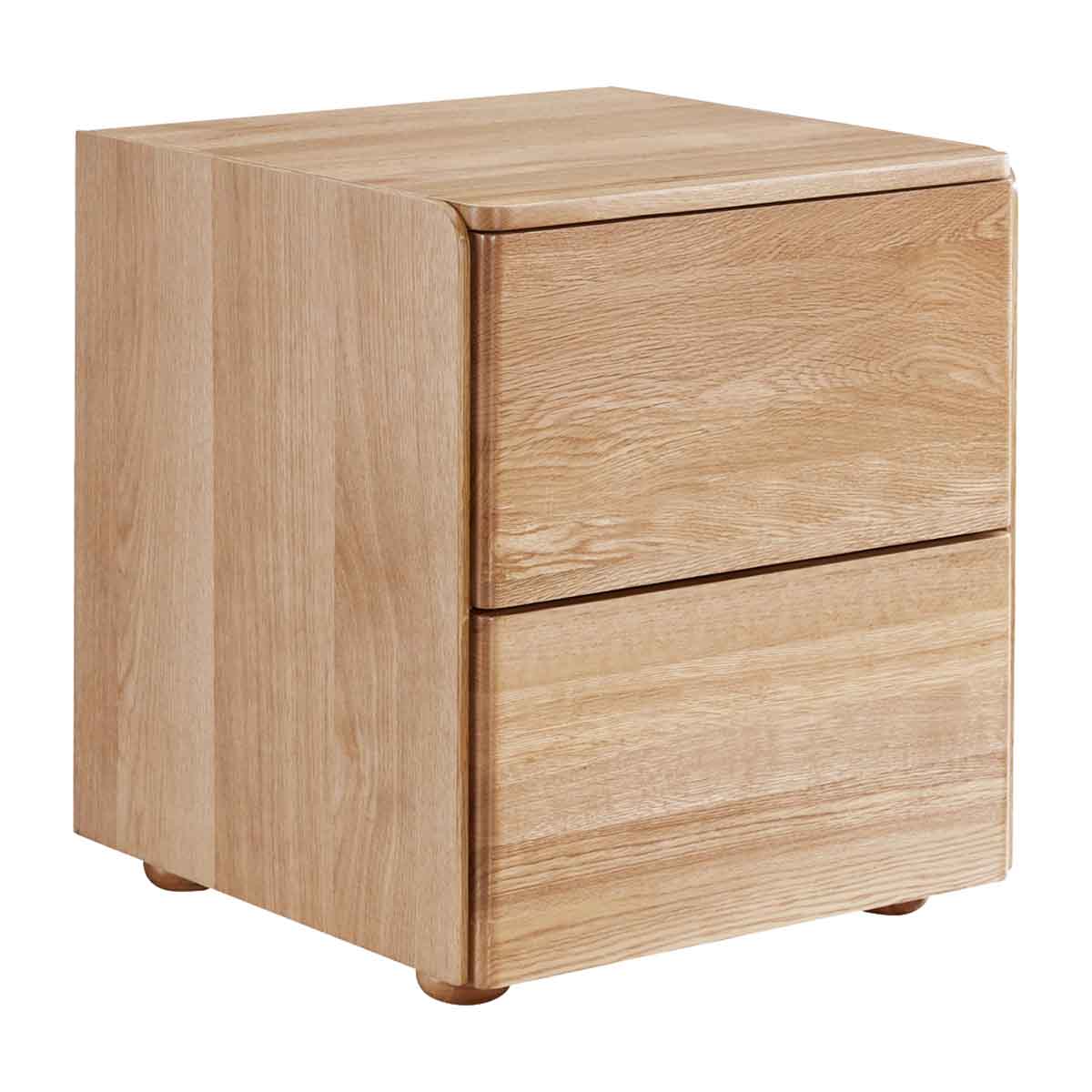 Delta Bedside Table - Modern Nightstand with Storage Drawer for Bedroom, Living Room, or Office - Compact & Stylish End Table for Small Spaces