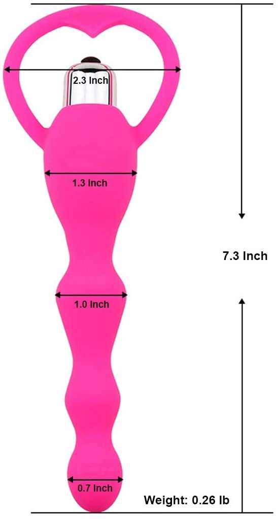 Premium Anal Beads Training Set for Women & Men - Silicone Butt Plugs for Relaxation & Pleasure - Adult Toy Kit with Sunglasses (Model G-7071) - Perfect for Couples Play, Solo Exploration & Sensual Massage