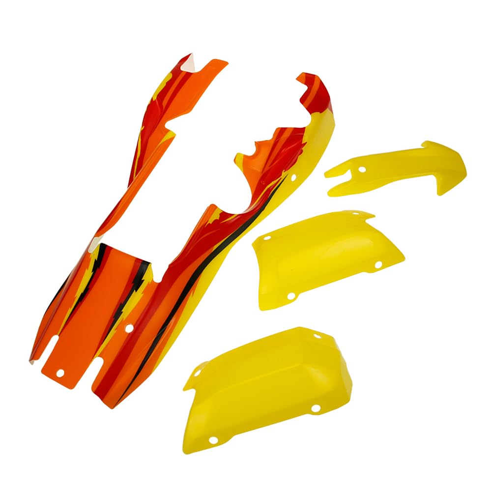 1/5 Scale RC Car Body Shell Cover for HPI Rofun BAJA Kingmotor Rovan 5B Truck - Durable Replacement Part (Yellow) - Perfect for Off-Road Racing & RC Car Upgrades