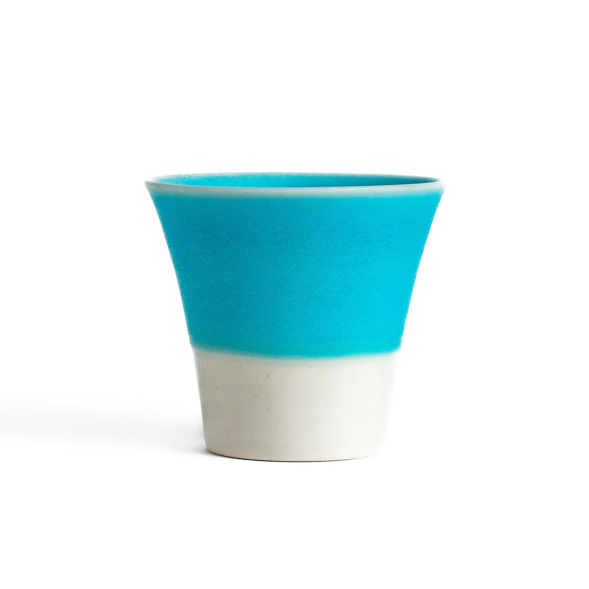 Authentic Turkish Blue Mini Espresso Cup - Handmade Ceramic Coffee Cup for Turkish Coffee, Espresso & Tea - Perfect for Home, Office & Gifting