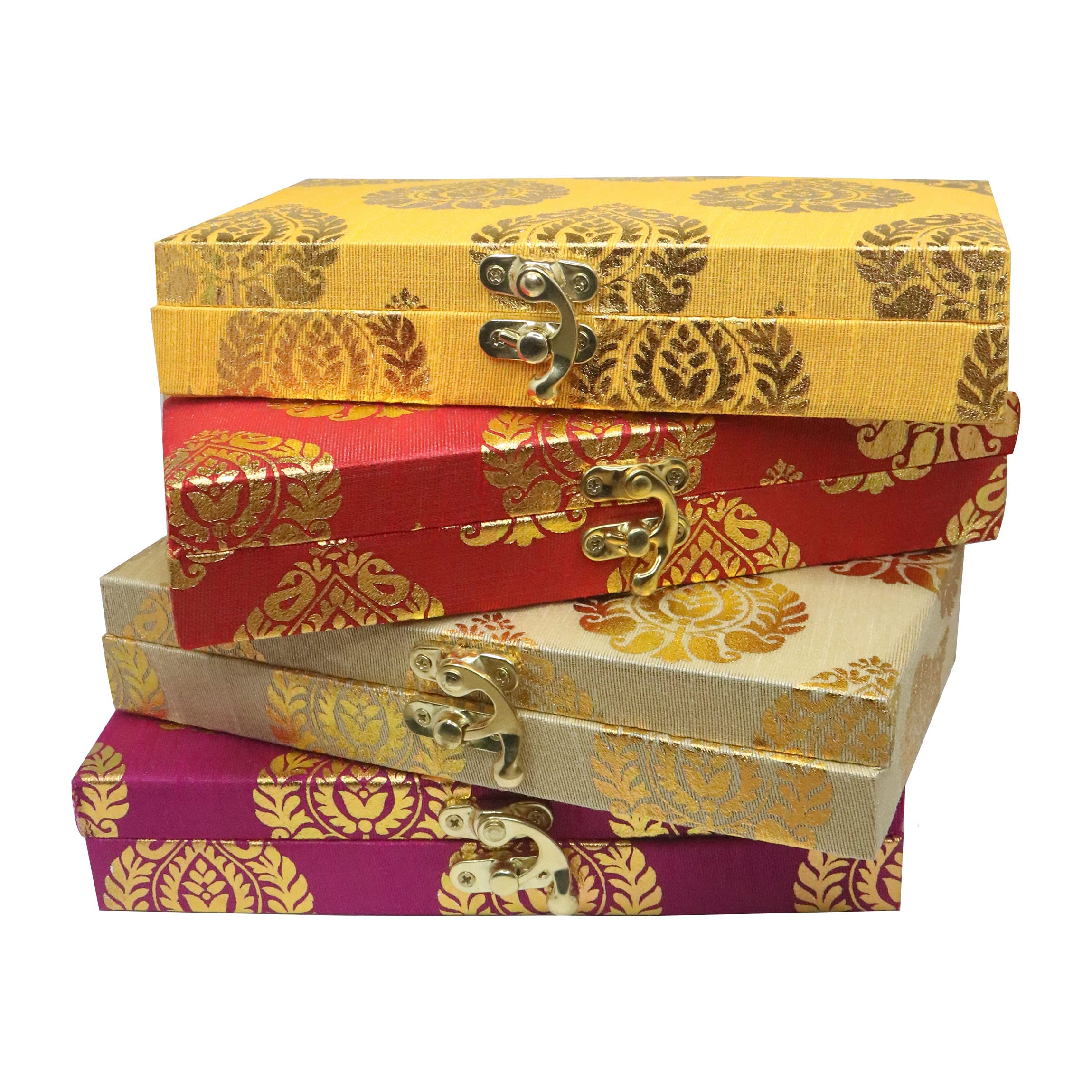 Wooden Decorative Cash Box - Jewelry & Gift Box for Weddings & Events