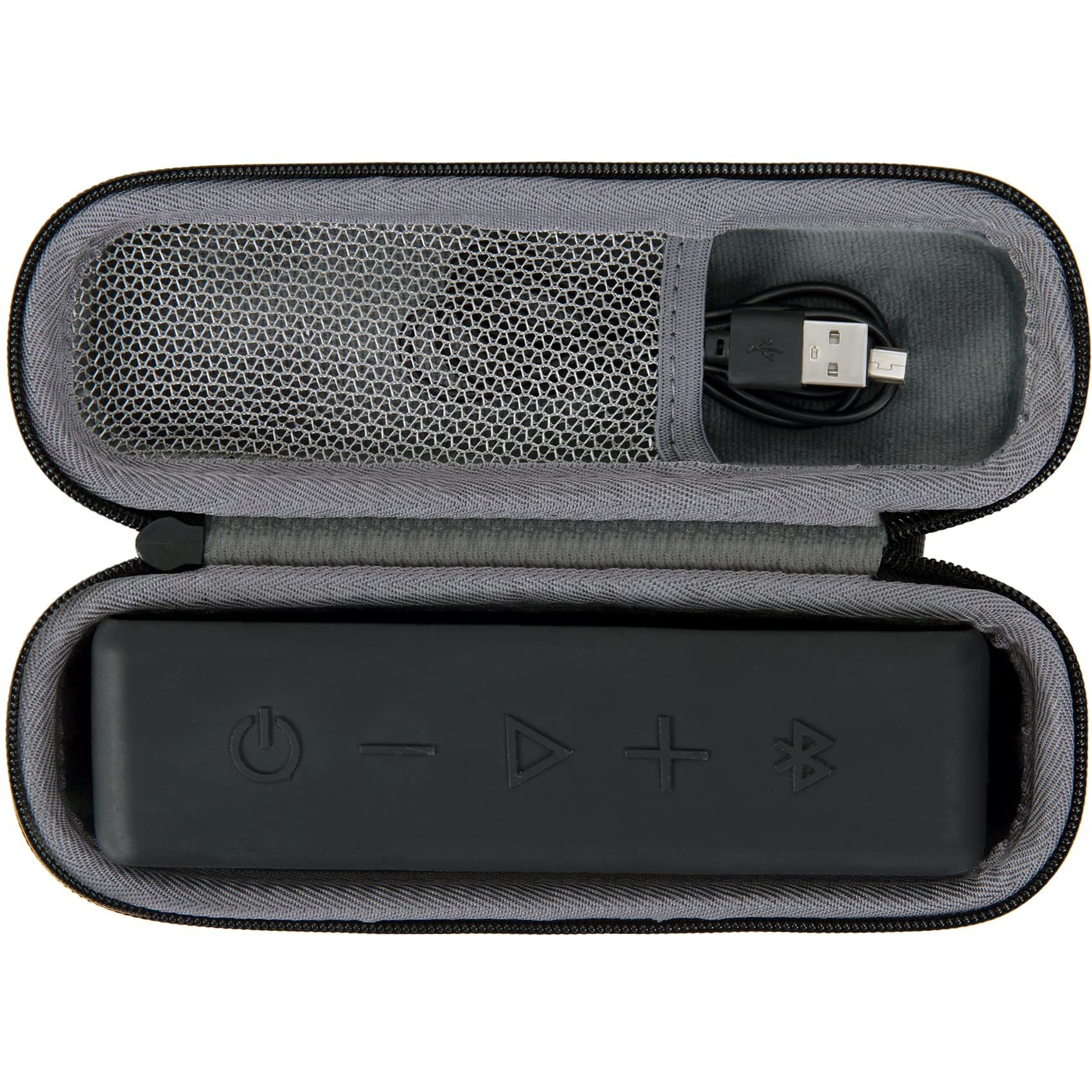 Anker SoundCore / SoundCore 2 / Motion B Bluetooth Speaker Hard Protective Case - Durable CO2CREA Cover for Outdoor, Travel, Sports & Waterproof Protection (Black)