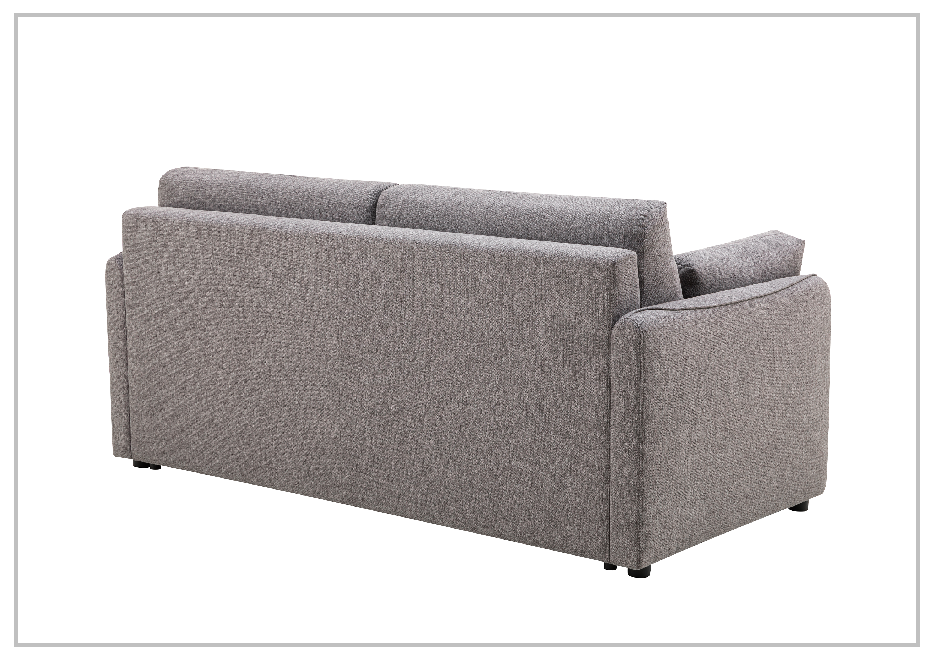 Gio Italia New York Queen Size Fabric Sleeper Sofa with Memory Foam - Affordable Convertible Sofa Bed for Small Spaces, Guest Rooms & Apartments