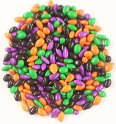 Scott's Cakes Halloween Mix Chocolate Covered Sunflower Seeds - Mini Penguin Tree Trimming Tin - Perfect for Halloween Treats, Party Favors & Holiday Decorations