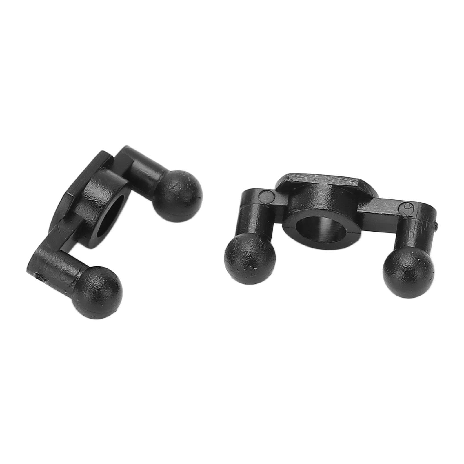 Verdant Touch PlasticRC - RC Helicopter Airplane Connector Buckle, Spare Parts for Wltoys V912, 2pcs Black Plastic RC Accessories | Perfect for RC Helicopter Repair & DIY Upgrades