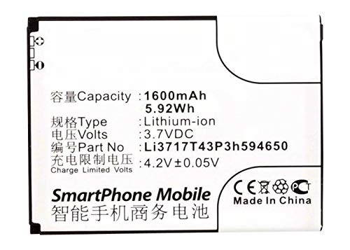 Synergy Digital 1600mAh Battery for Virgin Mobile AWE - Long Lasting Power for Travel & Work
