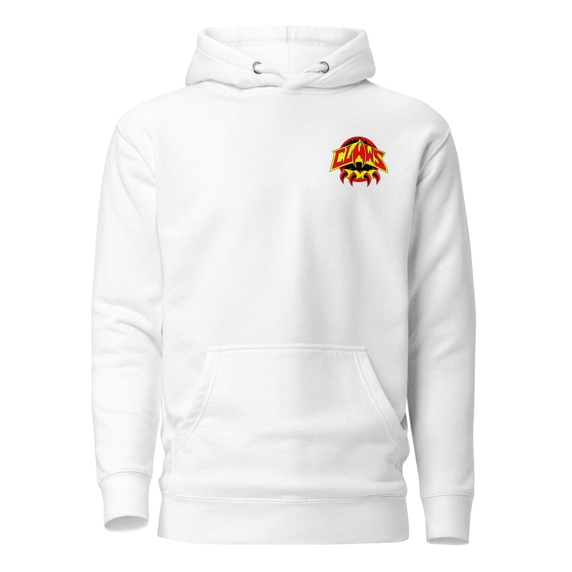 Zoo Jitsu Fighters CLAWS Logo Unisex Hoodie - Comfortable Pullover Sweatshirt for Men & Women - Perfect for Martial Arts Training, Gym Workouts and Streetwear Fashion