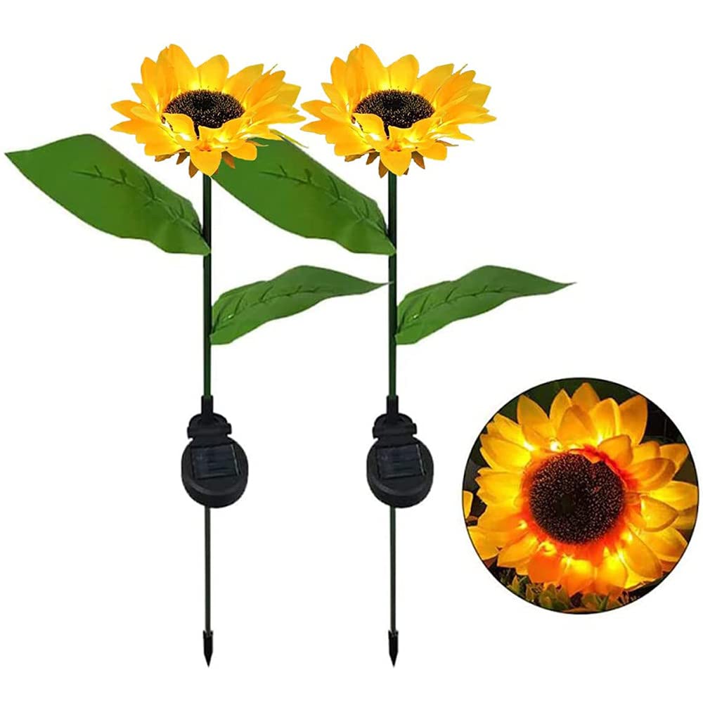 The Magical Sunflower Solar Garden Stake Lights