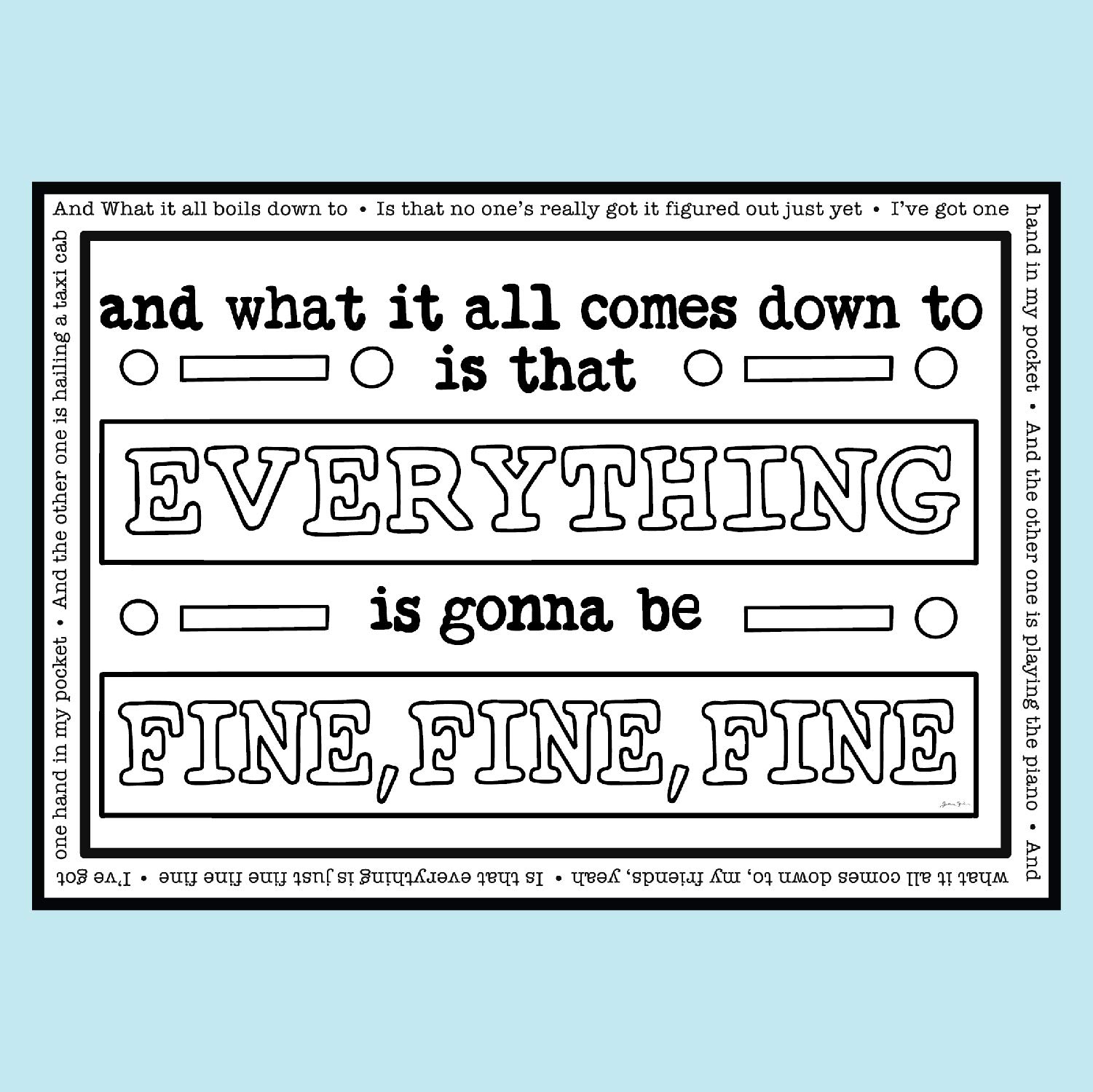 JAGGED LITTLE PILL Broadway Musical Coloring Book - Set of 4 Inspired Coloring Pages | 'You Live You Learn' Collection | Perfect Gift for Theater Fans & Broadway Lovers | Relaxing Art Therapy for Adults & Musical Enthusiasts