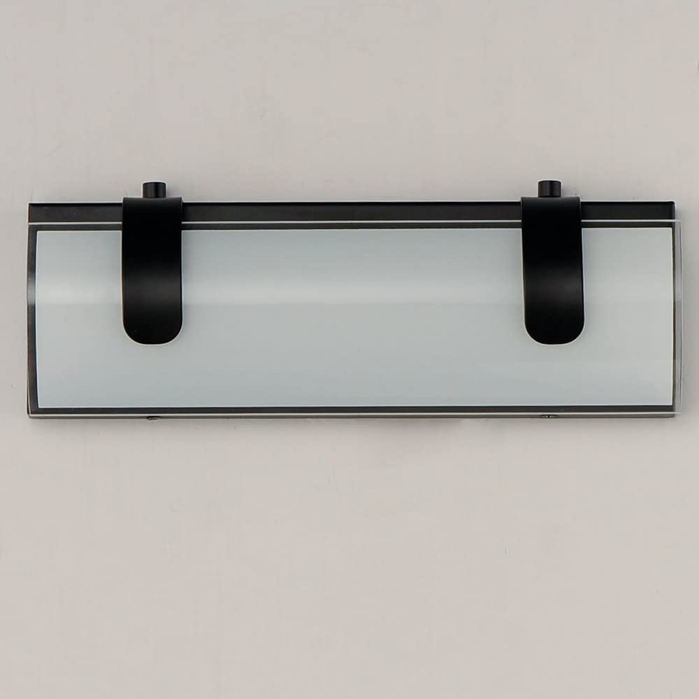 13 Inch 12W LED Bathroom Vanity Light with Gold Finish - ET2 Clutch Style for Modern Bathroom, Powder Room or Dressing Area Lighting