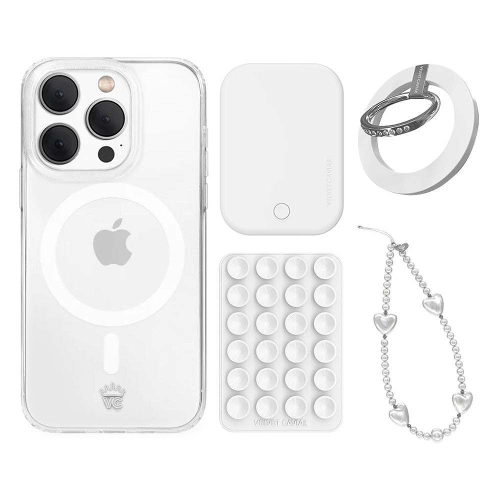 Clear iPhone Case with Anti-Slip Grip - Shatterproof Protective Cover for iPhone 14/13/12/11 Pro Max - Perfect for Workouts, Outdoor Activities & Everyday Use