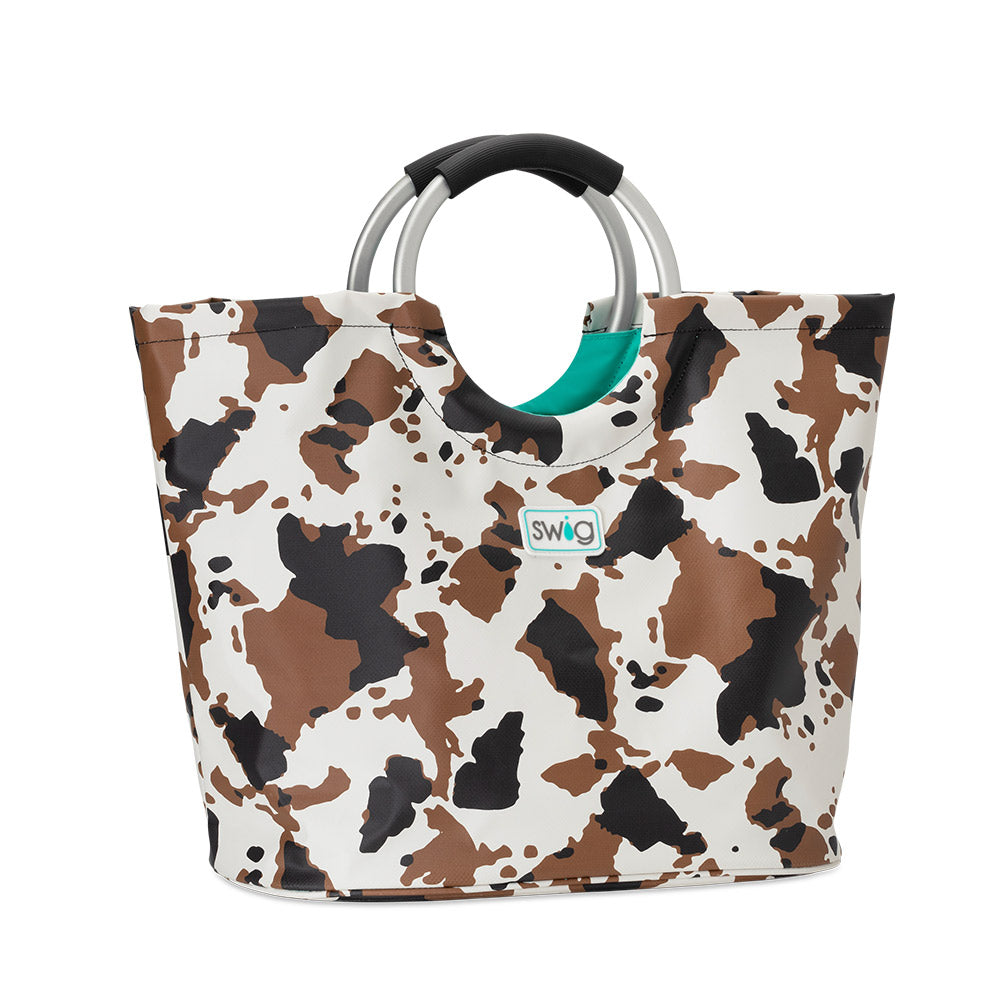 Hayride Loopi Tote Bag - Stylish & Durable Canvas Shopping Bag for Women - Perfect for Groceries, Beach, Work & Everyday Use