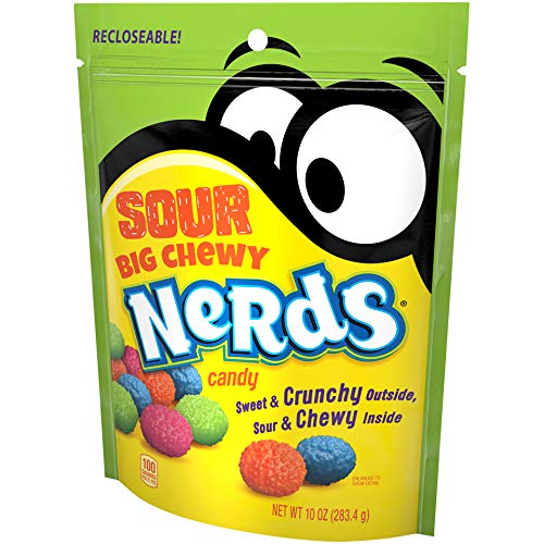 Nerds Sour Big Chewy Candy - 10oz Bulk Pack | Sweet & Tangy Candy for Kids, Parties, Halloween Treats & Movie Night Snacks