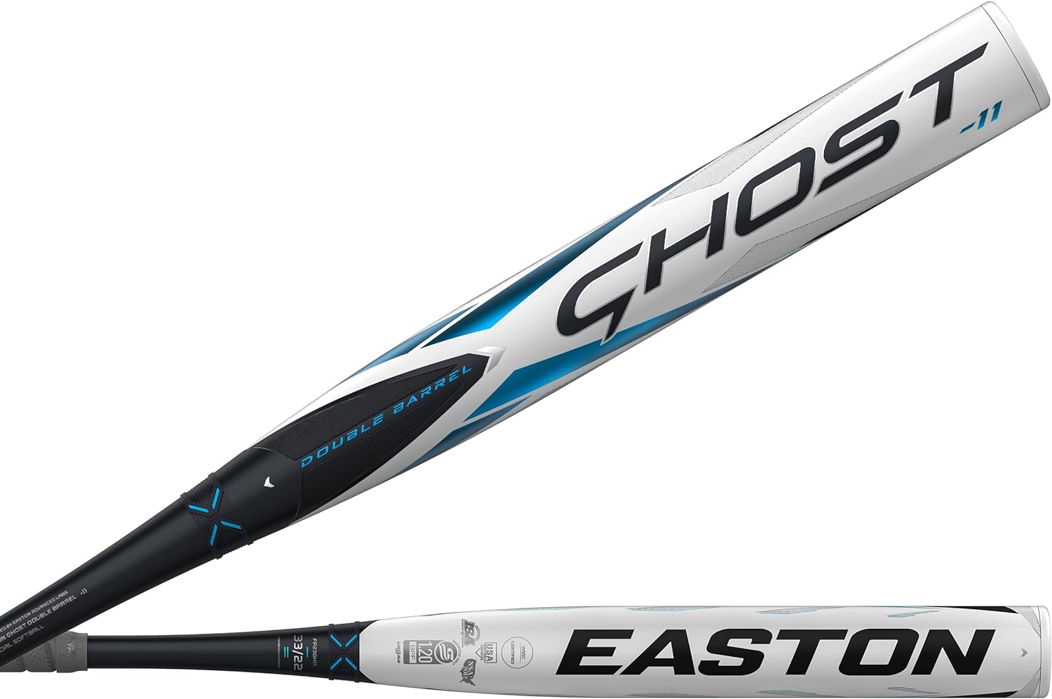Easton 2023 Ghost Double Barrel Fastpitch Softball Bat - 11