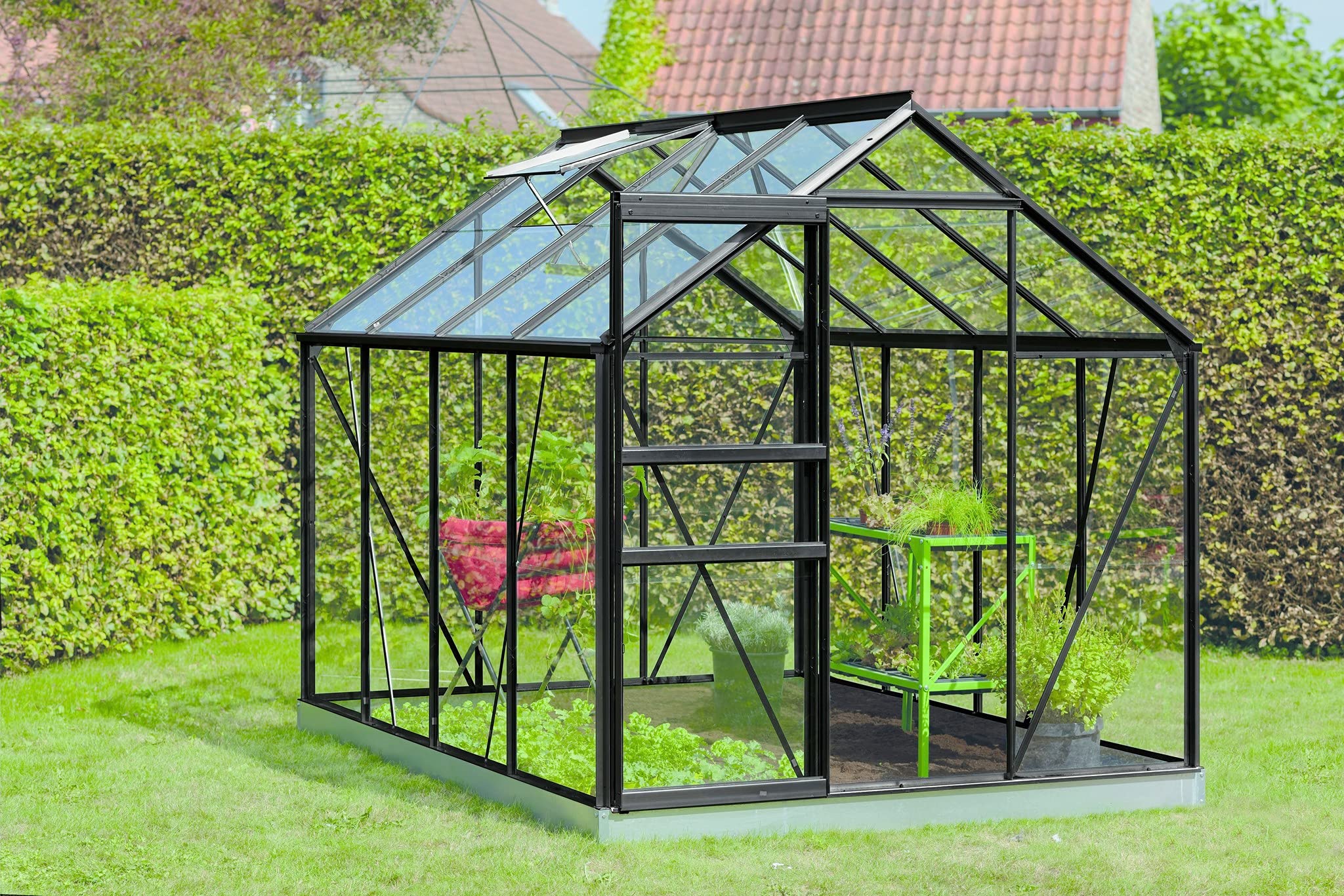 Automatic Greenhouse Window Opener - Solar Powered Vent Opener for Greenhouses & Garden Sheds - Perfect for Temperature Control & Plant Ventilation