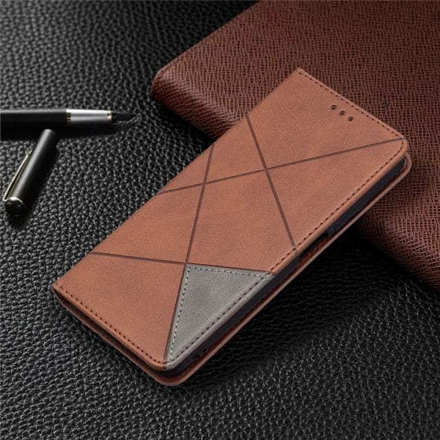 iPhone SE 2022 Leather Flip Book Case with Pattern Design - Protective Wallet Cover for Everyday Use & Travel