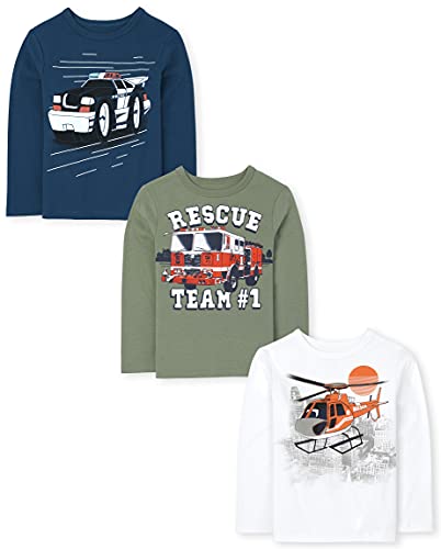 Police Racer/Recuse/Helicopter 3-pack
