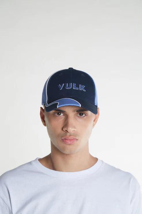 Vulk Year Blue Baseball Cap - Stylish Adjustable Dad Hat for Men & Women - Perfect for Outdoor Sports, Casual Wear, and Sun Protection