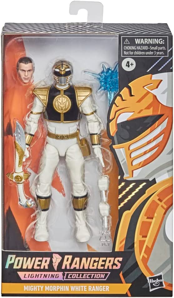 Mighty Morphin White Ranger Power Rangers Lightning Collection 6