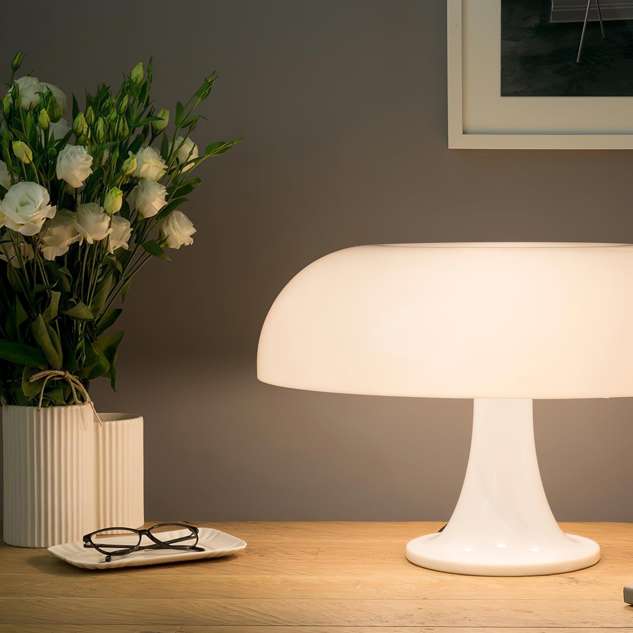 Whimsical Mushroom Table Lamp - Cute Nightstand Light for Kids Room, Nursery, or Cozy Reading Nook - Perfect Bedside Decor & Soft Ambient Lighting