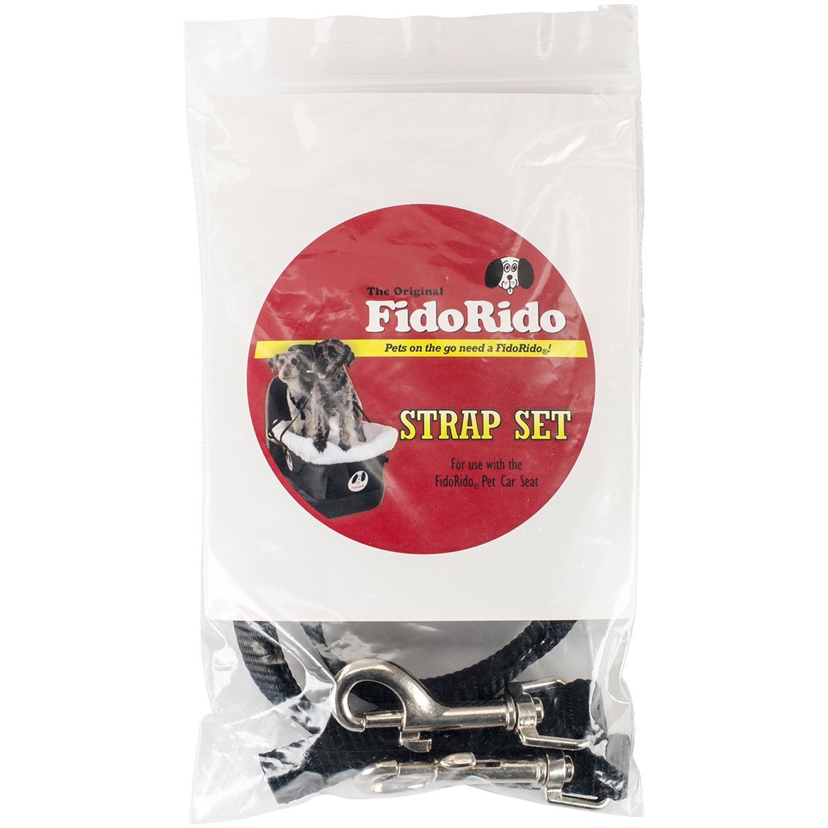 Dog Car Seat Strap and Buckle Replacement Set - Safety Restraint System for Pet Booster Seat & Dog Seatbelt Harness | Car Travel Accessories for Small Medium Large Dogs | Perfect for Road Trips, Vet Visits & Daily Commutes