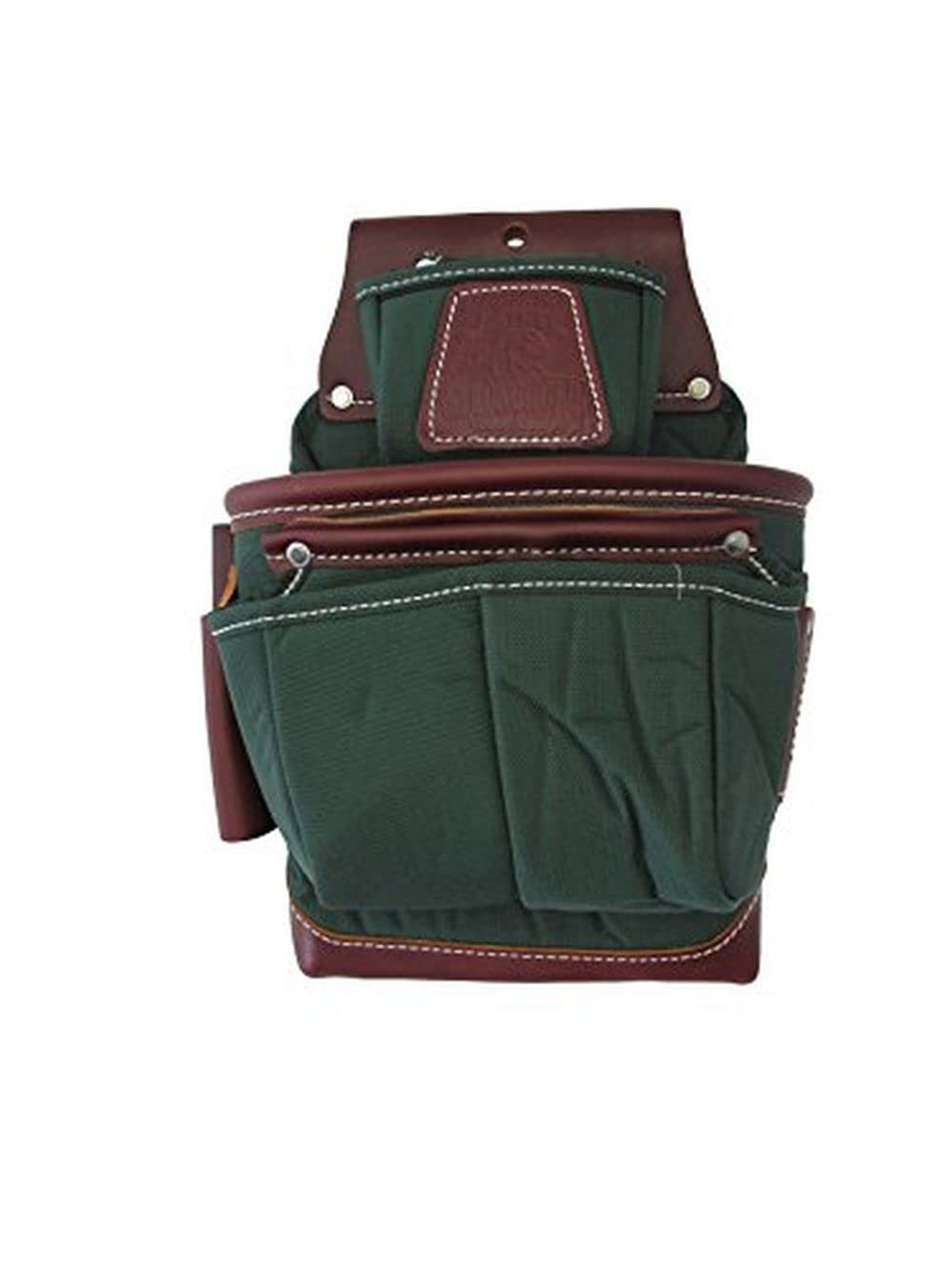 Occidental Leather 8583LH Heritage FatLip Fastener Tool Bag - Left Hand Carry for Electricians & Carpenters | Durable Construction Work Pouch for Tools & Hardware